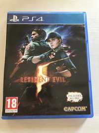 Resident evil 5 gra na ps4 gry playstation dobre ceny ps5 pro