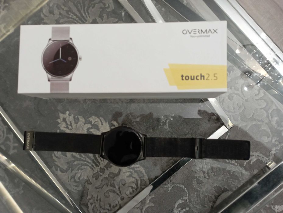 smartwatch overmax touch 2.5 + nowy wymienny pasek