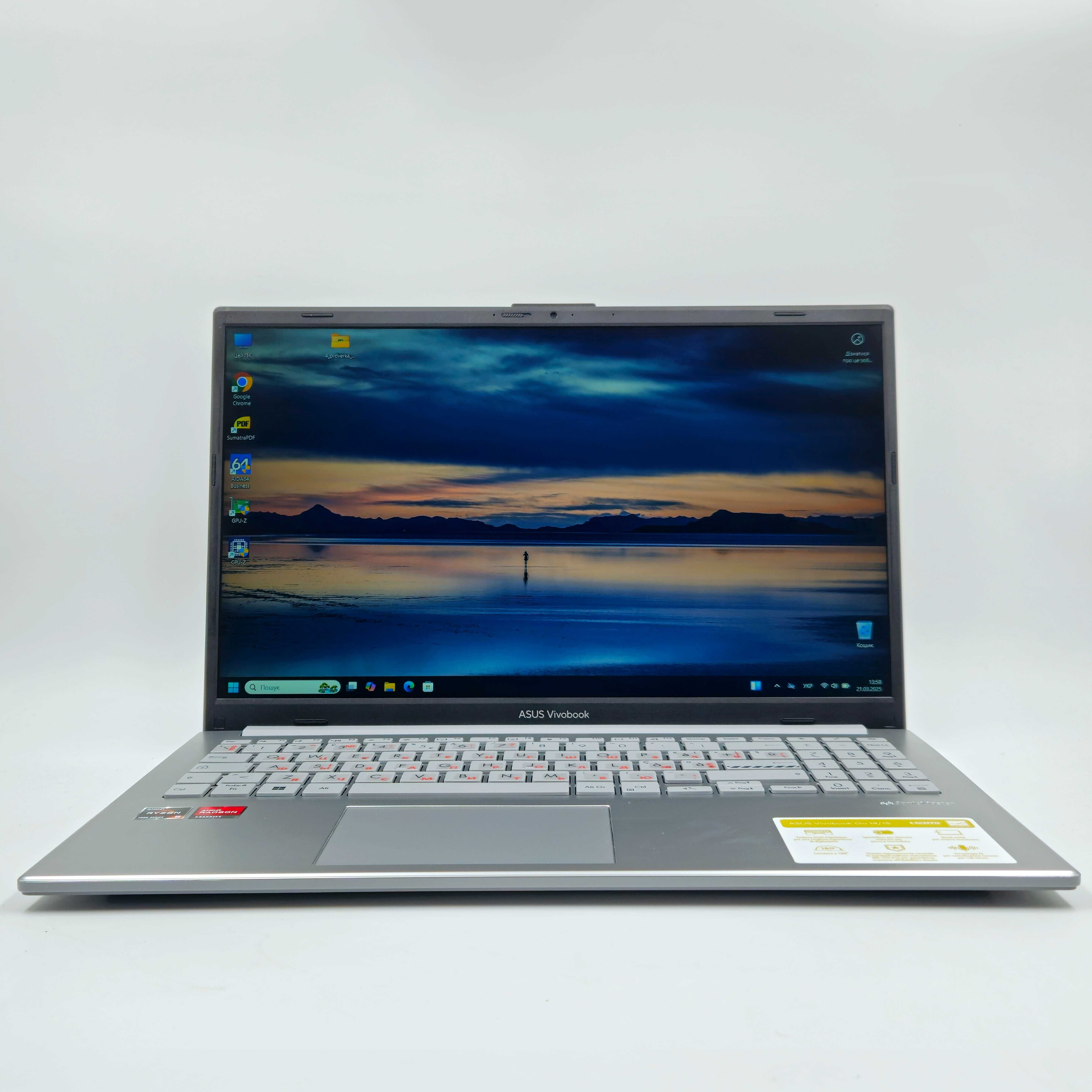 Ноутбук Asus Vivobook Go E1504FA (15.6"TN/R5-7520u/16GB DDR5/512G)
