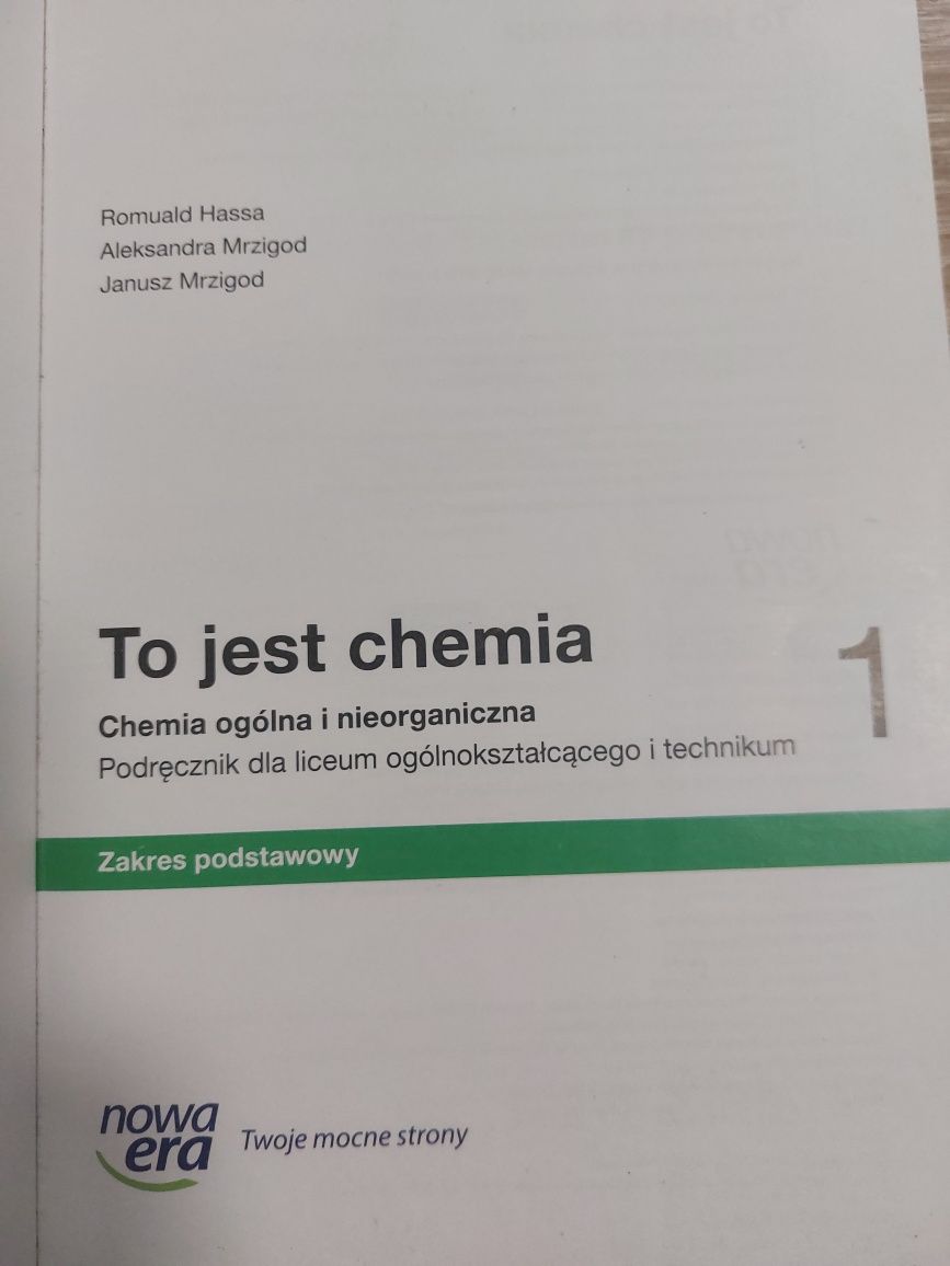 To jest chemia 1