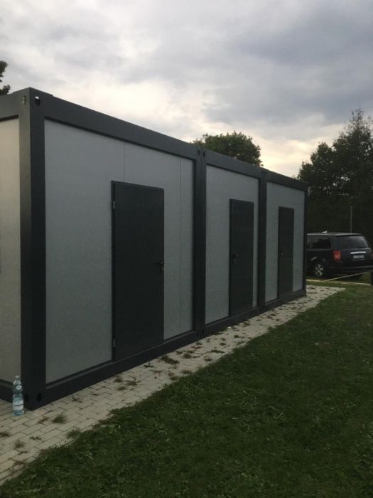 Kontener PRODUCENT Biurowy Socjalny Budowlany Magazynowy WC Letniskowy