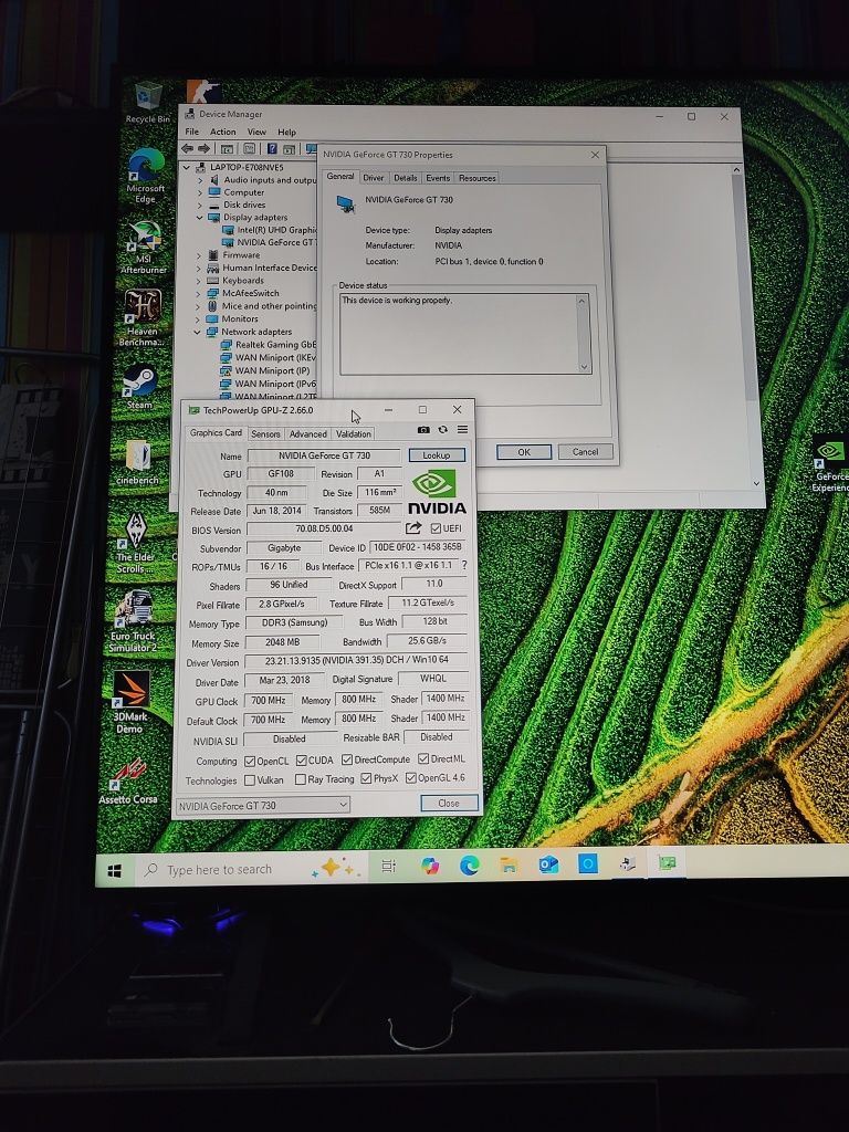 Gigabyte GeForce gt730 2GB