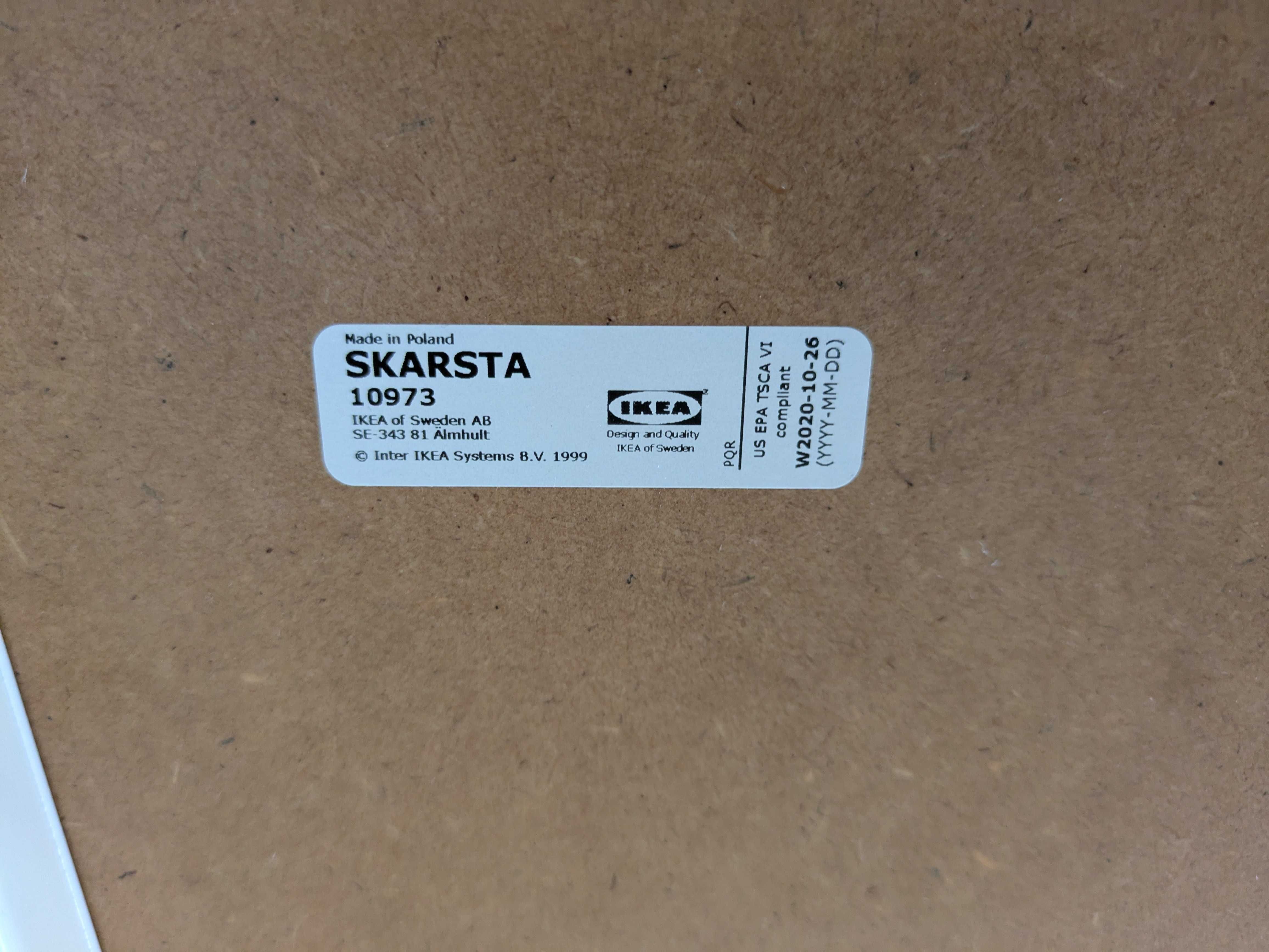 Regulowane biurko TROTTEN/SKARSTA
