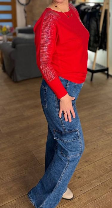 Женские джинсы клеш