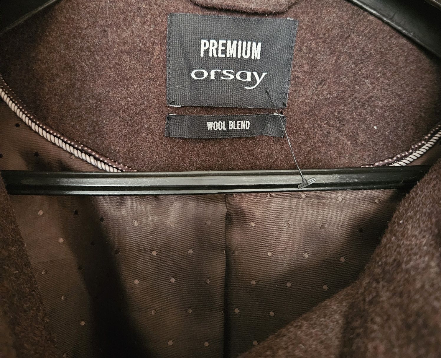 Brązowy płaszcz rozmiar 42
