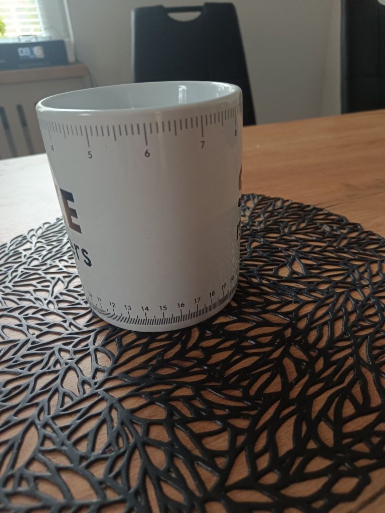Duży kubek ceramiczny SIZE matters 800 ml