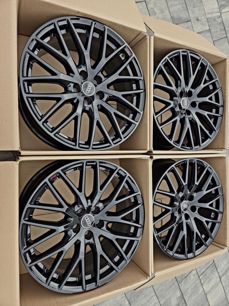Oryginalne felgi Audi 20 cali A5 A6 A7 A8 Q5 Q7 5x112 BLACK