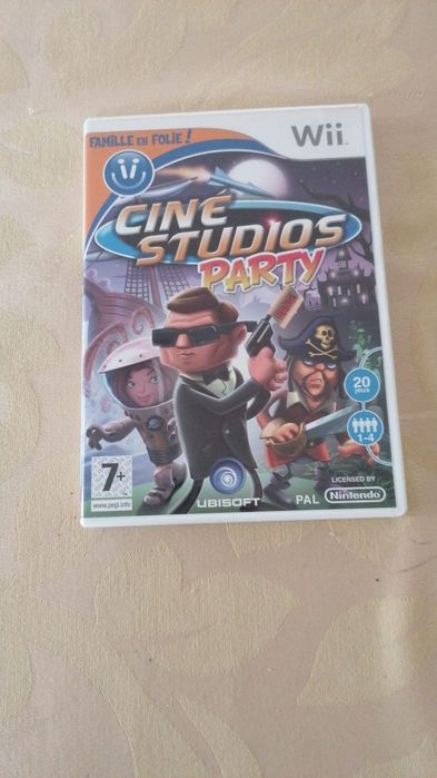 Dvd wii Ciné Studios Party 7+