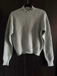 Miętowy sweter ze stójką Cropp XL