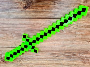 Nowy długi miecz w stylu Minecraft super zabawa zabawki