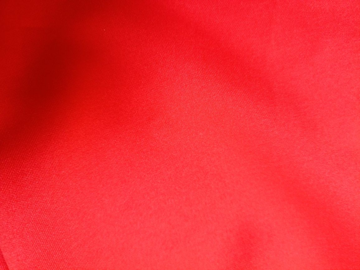 119) szerokie czerwone spodnie dresy szerokie nogawki L xl 44