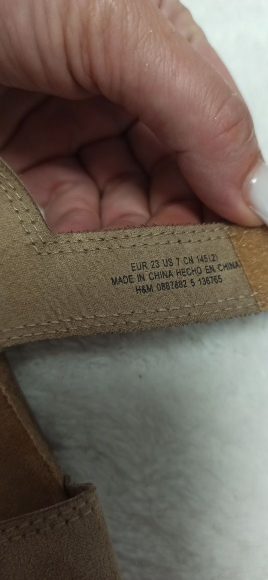 H&M сандалі для хлопчика, 23 розмір, устілка 14.5 см