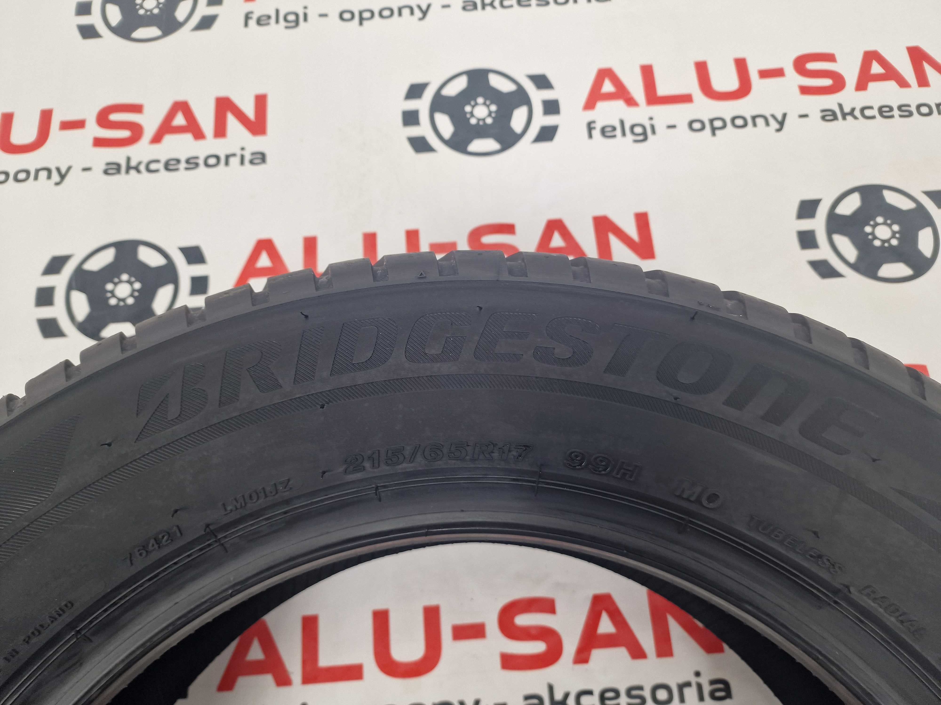 NOWE zimowe OPONY 215/65R17 Bridgestone Blizzak LM001 MO -Montaż GRATI