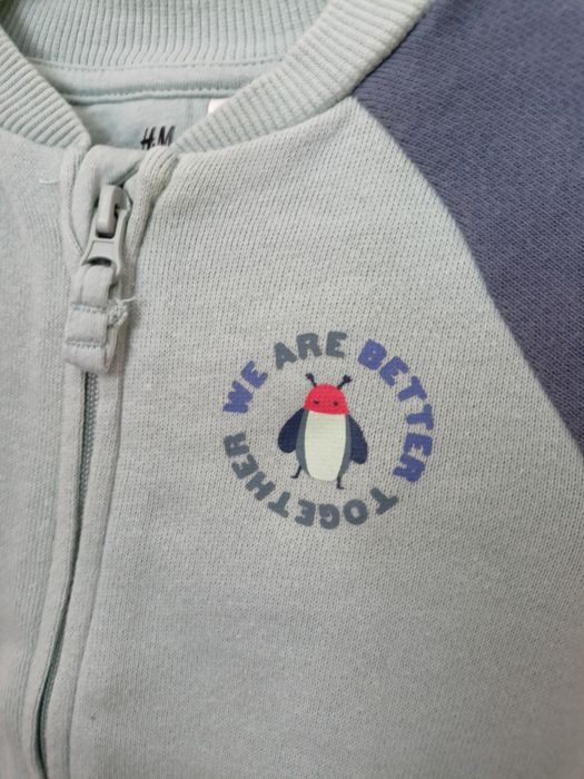 Pajac kombinezon dresowy H&M r. 62