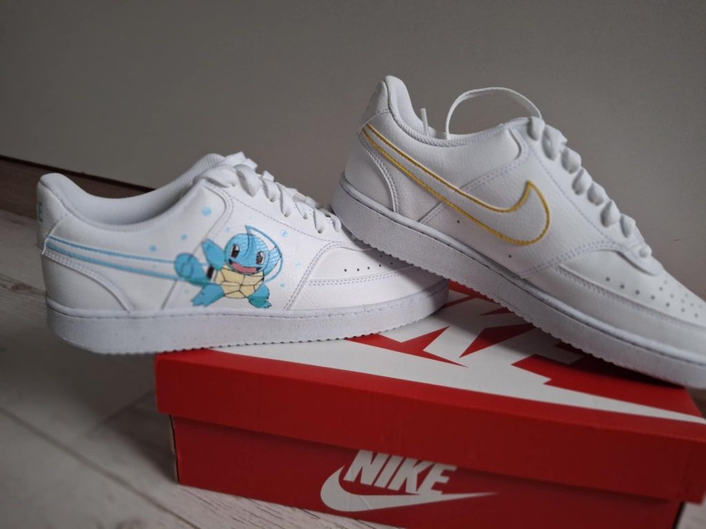 Buty Nike court custom pokemon