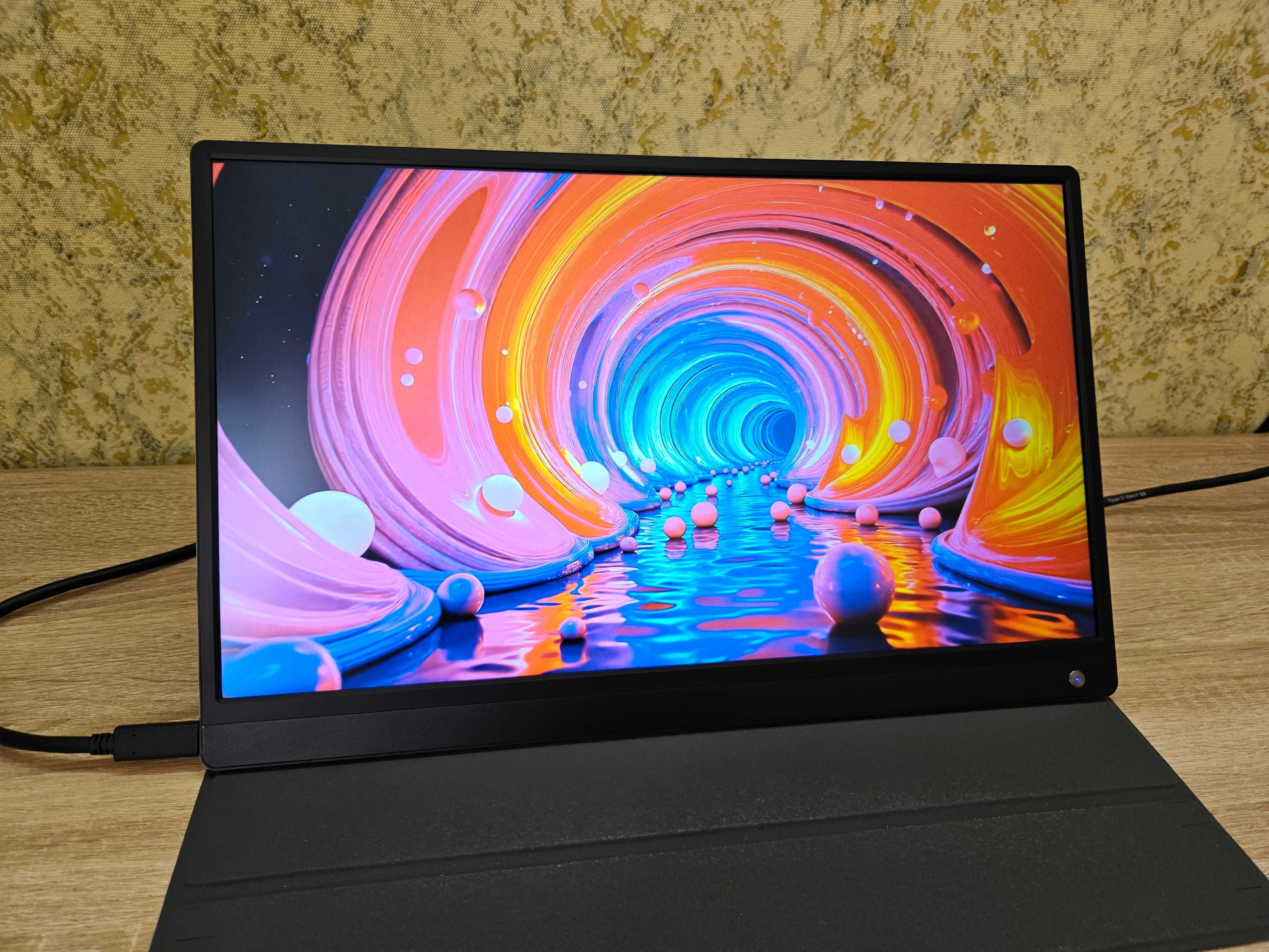 Портативный сенсорный монитор с акк. UP 15,6" 120Hz|FHD|IPS|USB C|HDMI