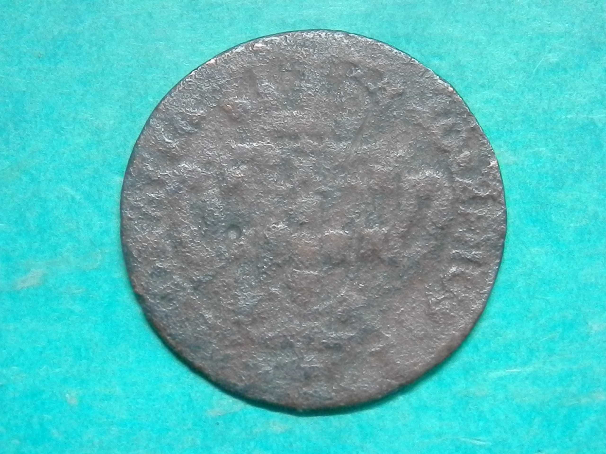 941 - José I: V réis 1754 cobre, por 7,00