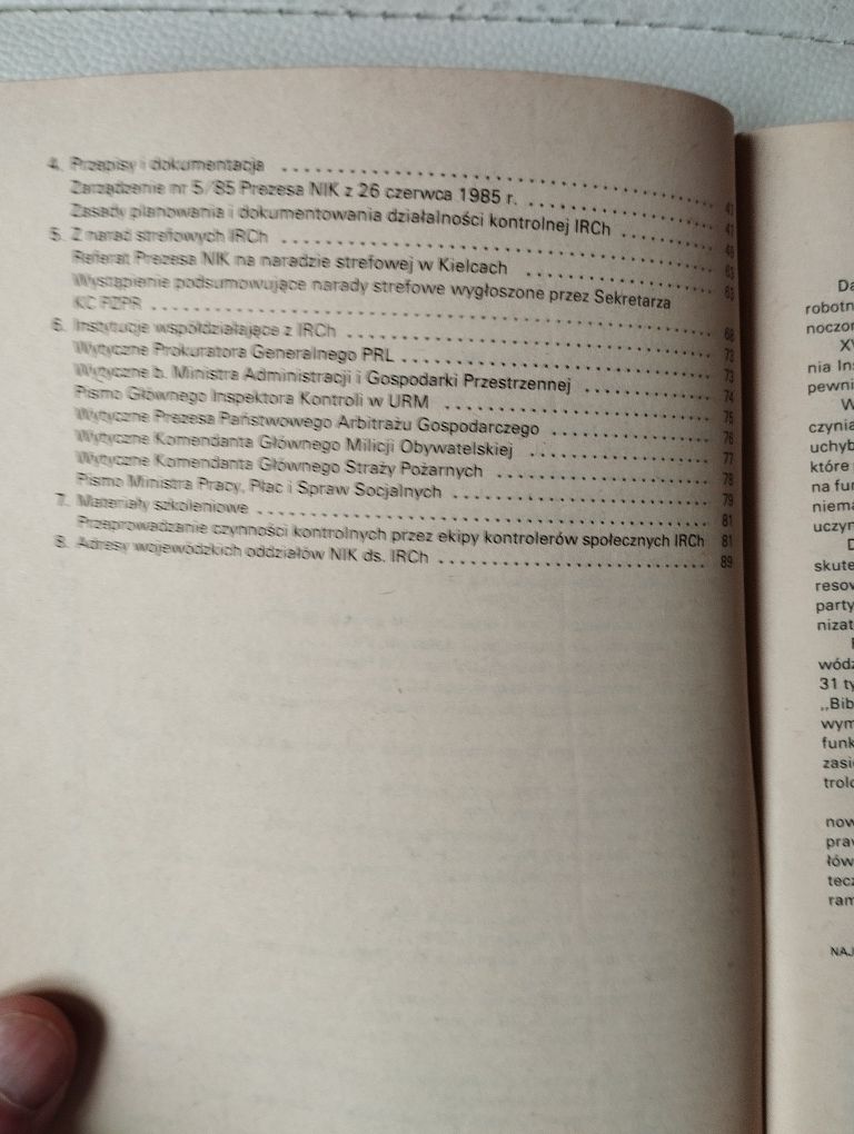 Materiały szkoleniowe KC PZPR