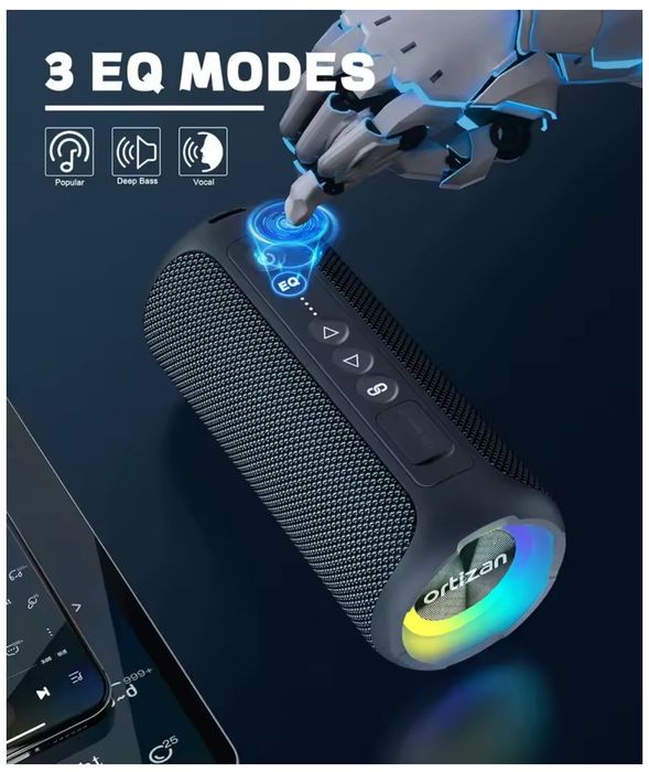 Głośnik Bluetooth Ortizan X8Pro - 40W, IPX7 - nowy
