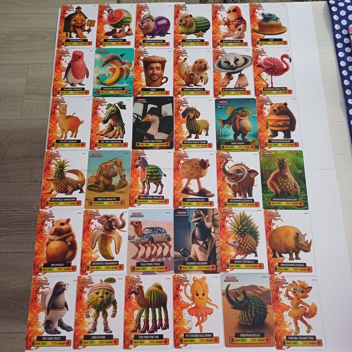 Karty Lamincard Italian Brainrot Diramix 1 szt. Sprzedam/wymienię