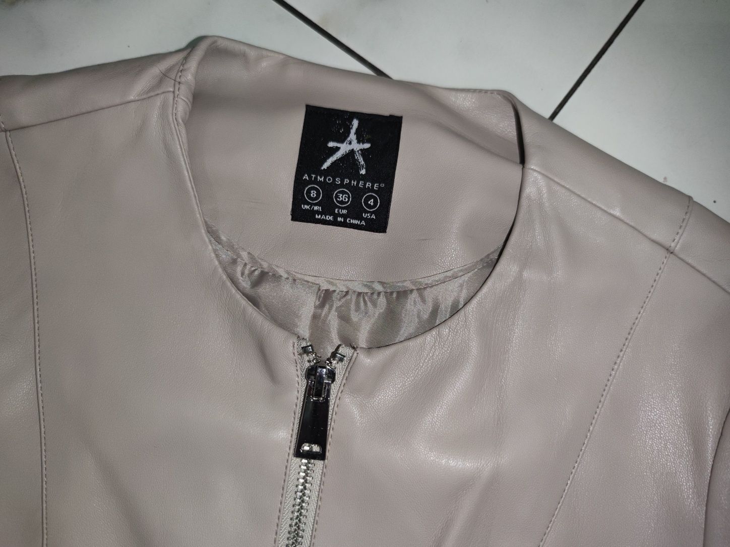 Стильная куртка пиджак ЭКО кожа Atmosphere S (38-40-42)