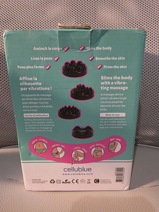 Masażer cellublue wyszczuplający antycellulitowy