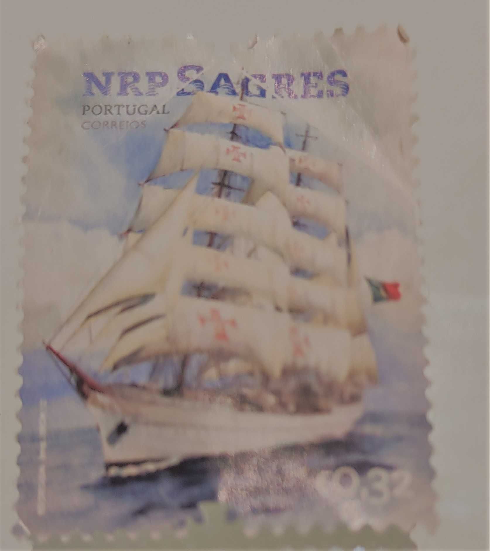 Selo Comemorativo NRP Sagres