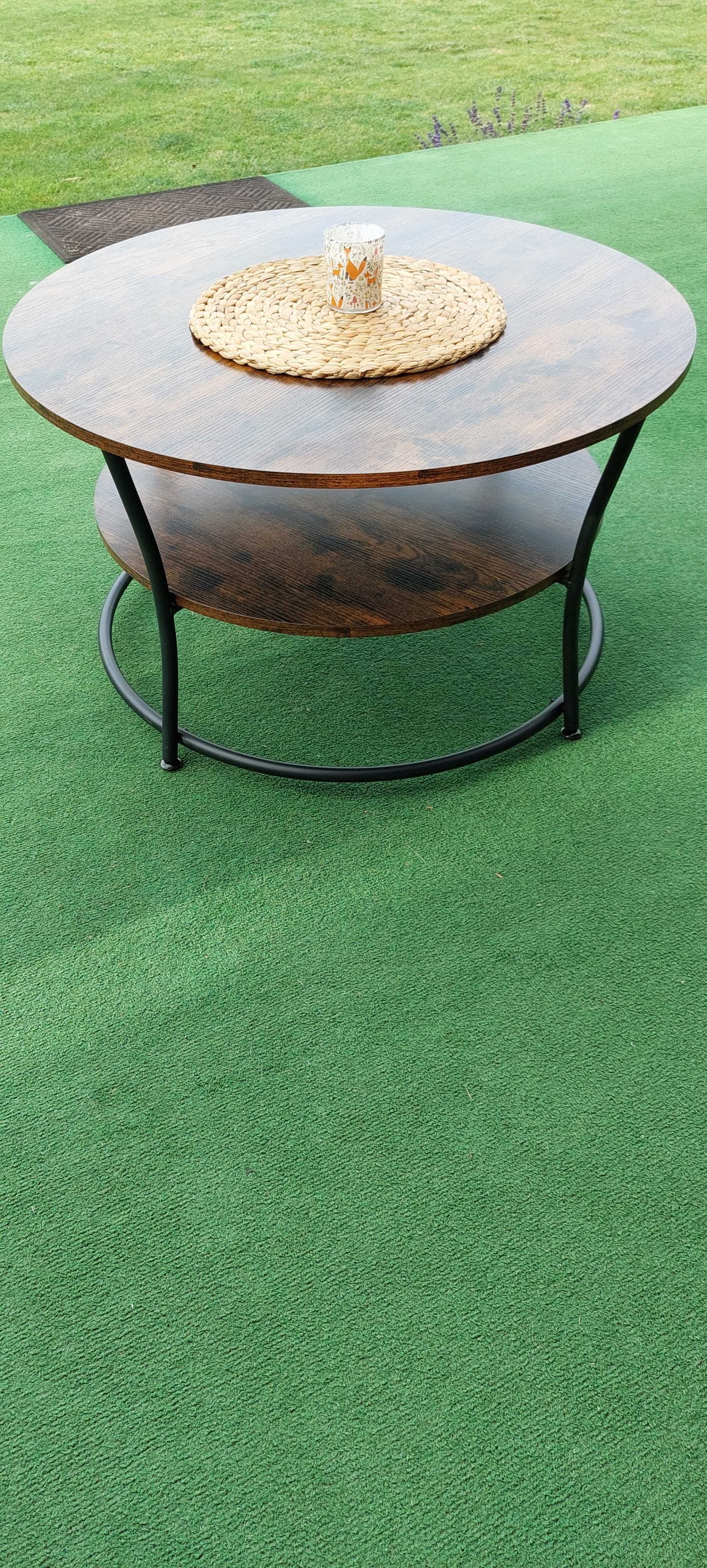 Stolik kawowy rustykalny loft