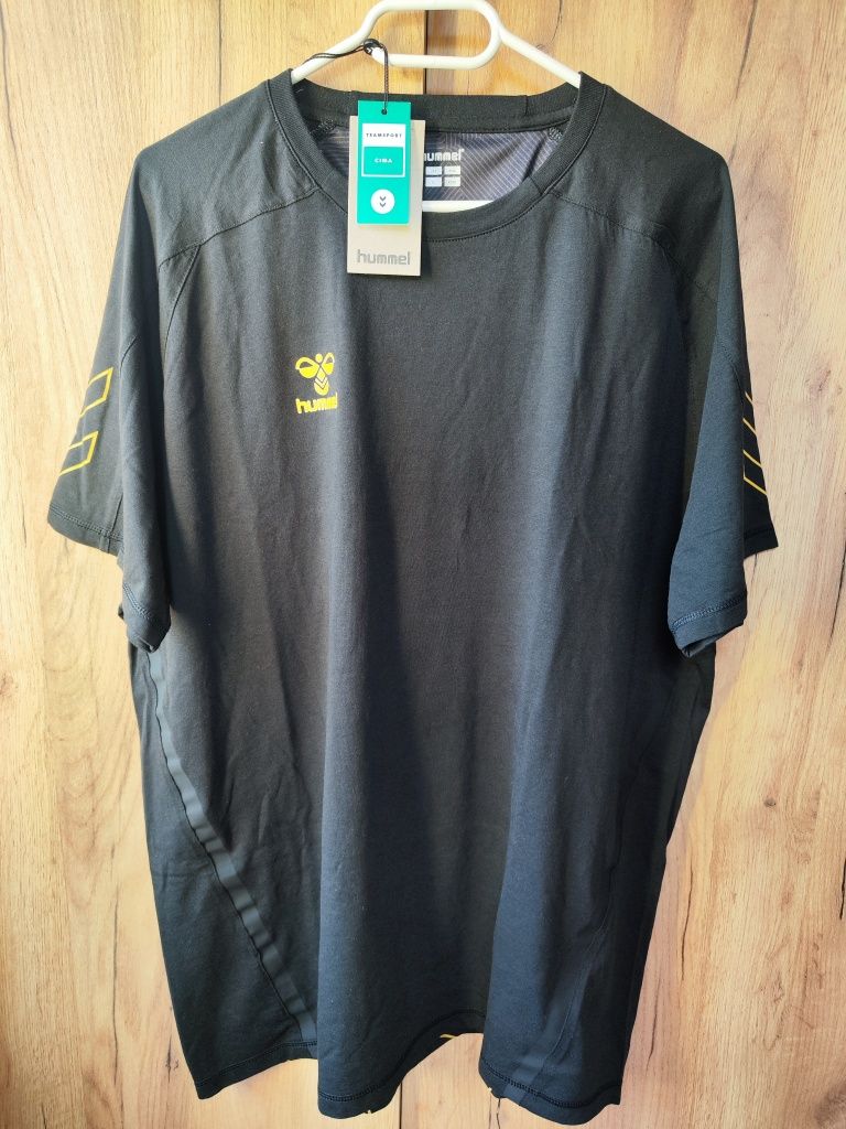 Koszulka bawełniana Hummel, męska, rozmiar XXL, nowa z metką, kolekcja
