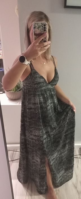 Sukienka maxi h&m 38 m