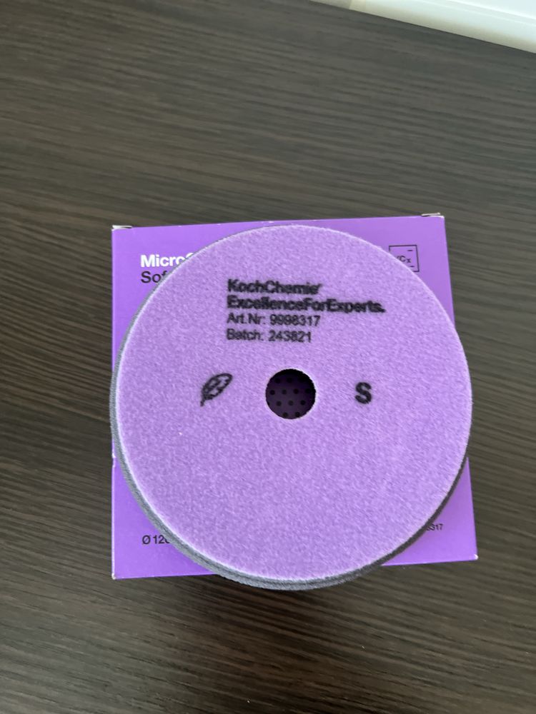Полірувальний круг фіолетовий Micro Cut Soft Foam Pad Koch
