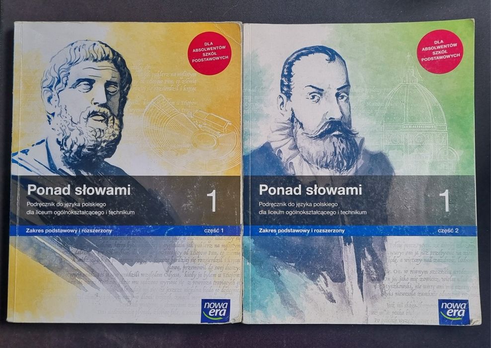 Język Polski Ponad Słowami cz. 1 oraz 2