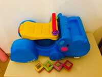 Fisher Price Hipopotam Klockowy Łakomczuszek 3w1