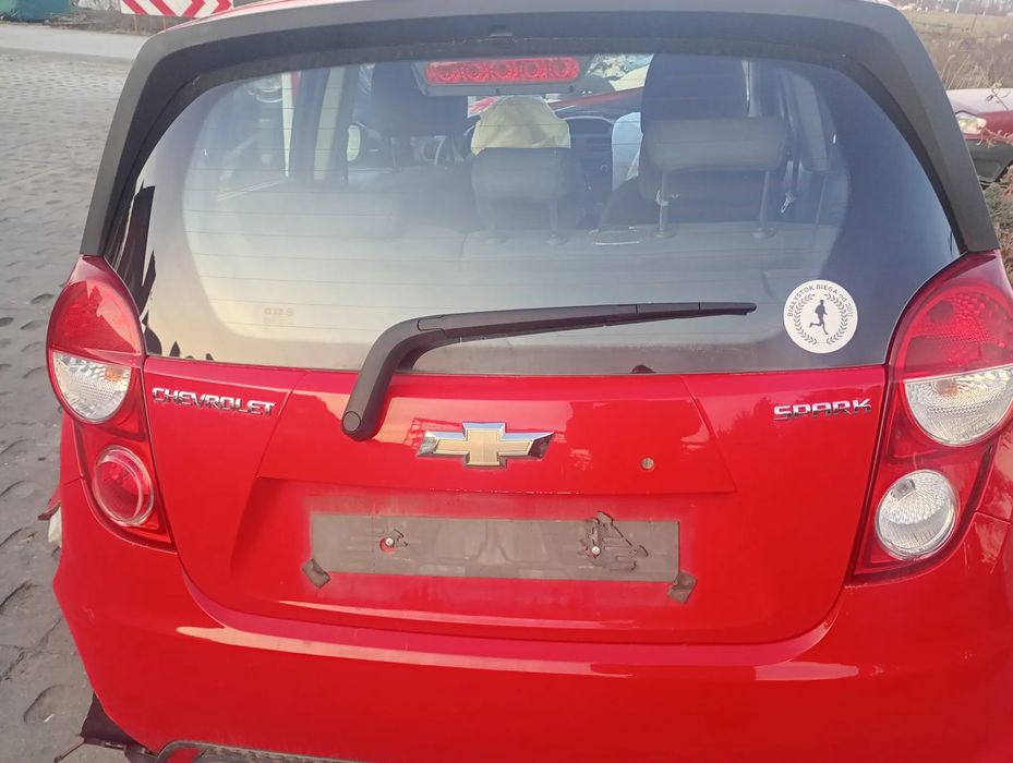 CHEVROLET SPARK III klapa tylna tył tylnia G6E