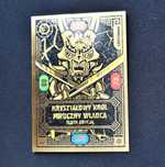 Ninjago karta limitowana Kryształowy Król złota edycja