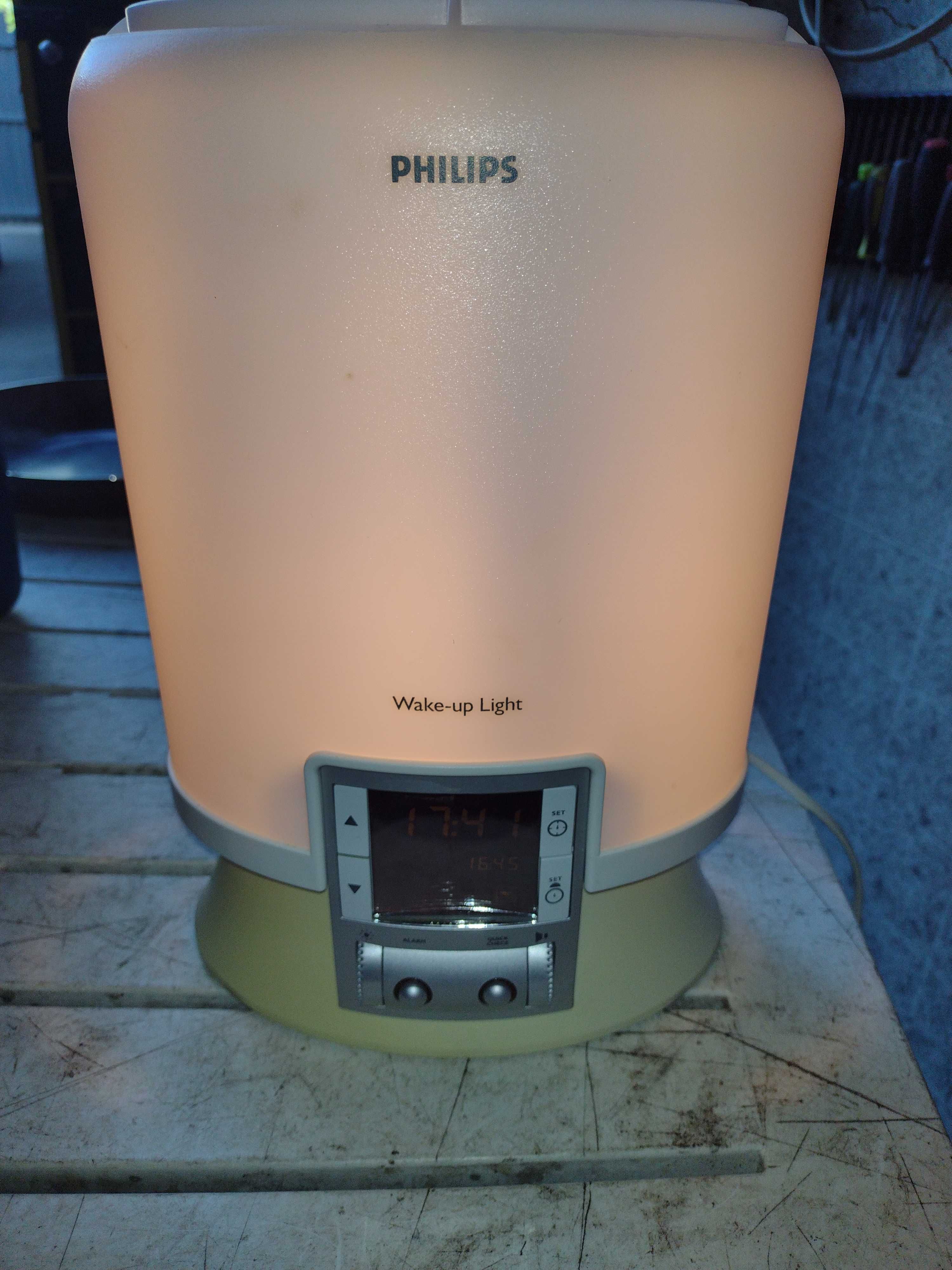 Lampa , Budzik ,Radio Philips Wake-up Light HF3461