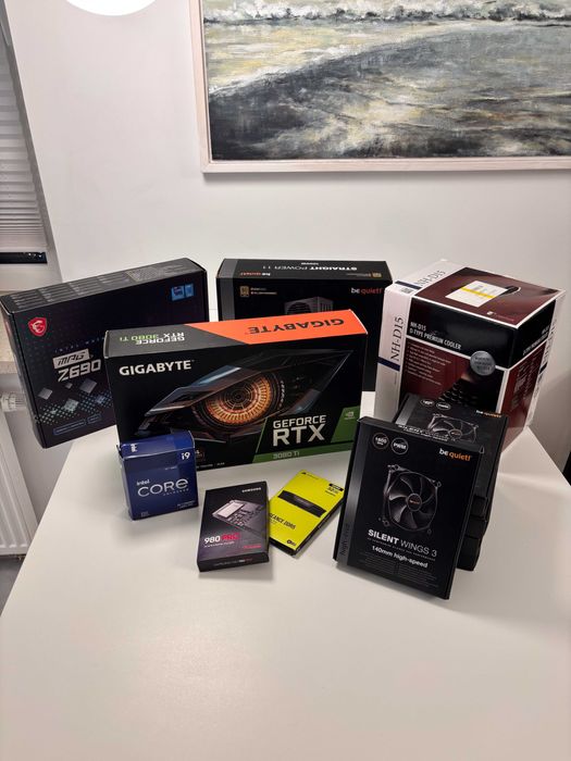 KOMPUTER GAMINGOWY i9-12900KF 5Ghz,  RTX 3080ti,  32BG RAM,  1TB M.2