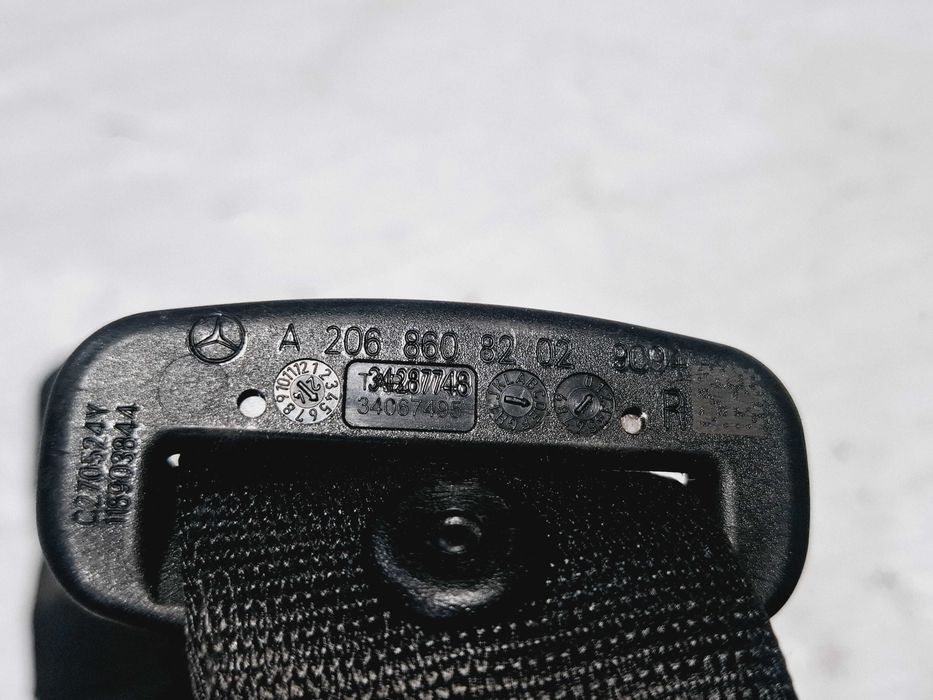 pasy pas bezpieczeństwa przód tył lewy prawy mercedes glc ii 2 2024 r