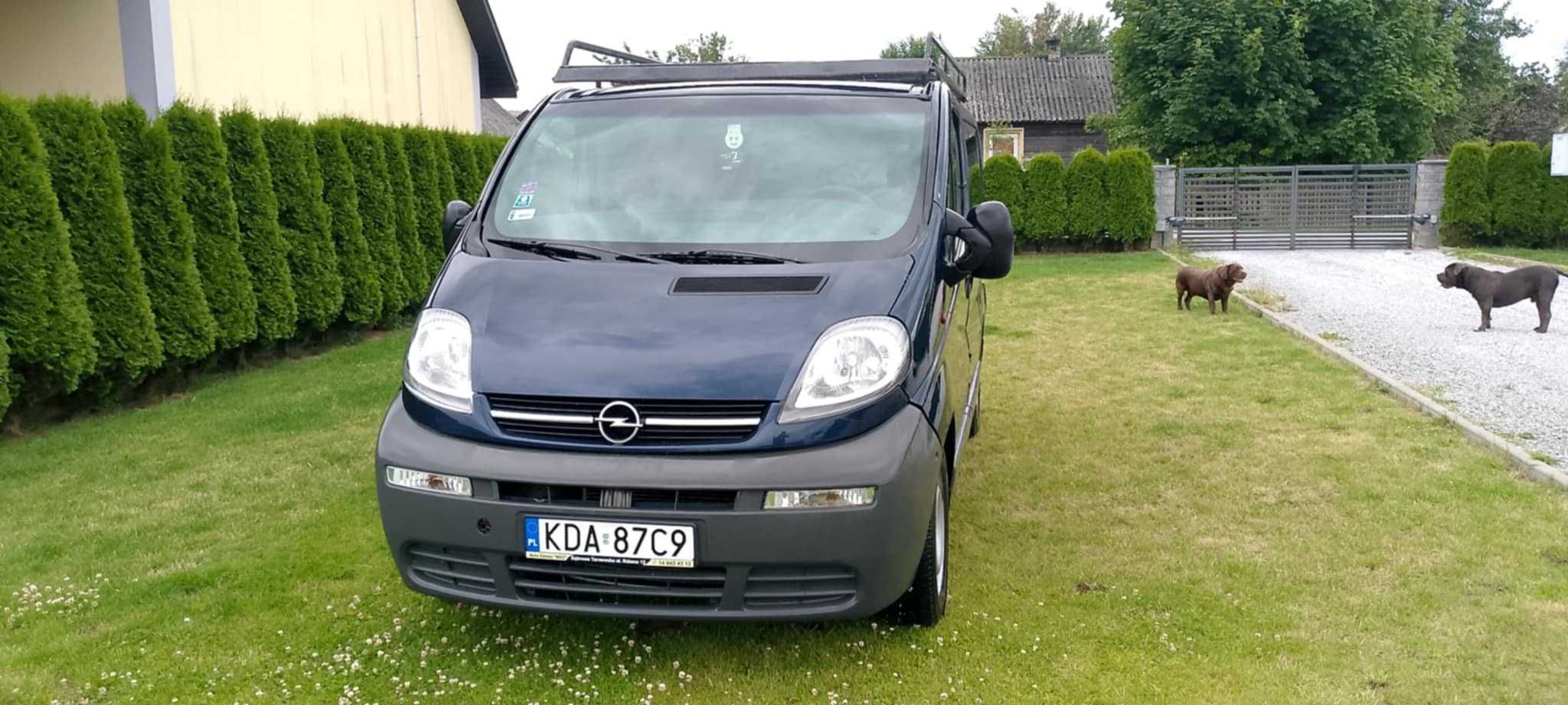 Opel Vivaro brygadówka, 1.9 DTI.