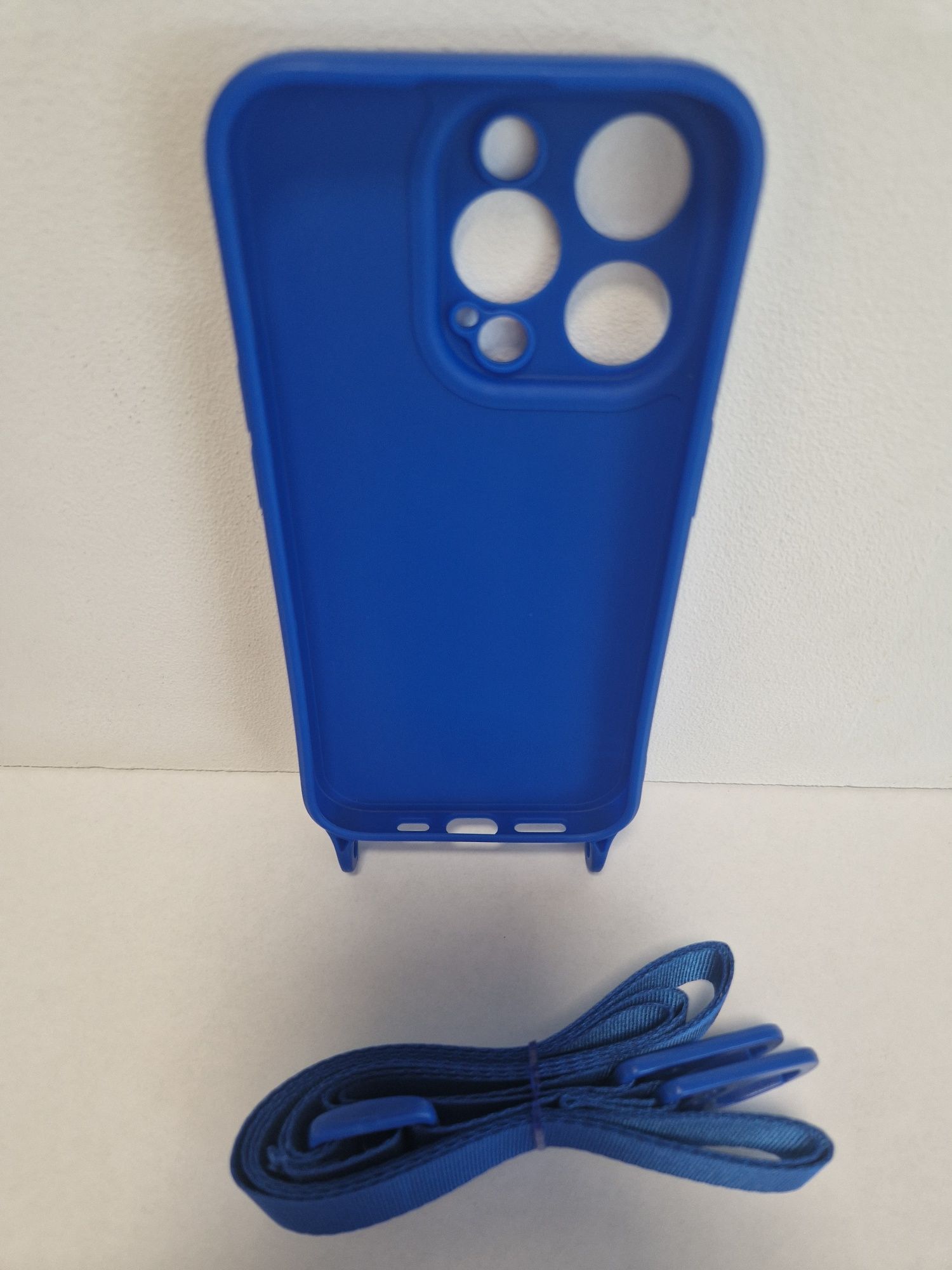 Strap Silicone Case do Iphone 14 Pro wzór 2 niebieski