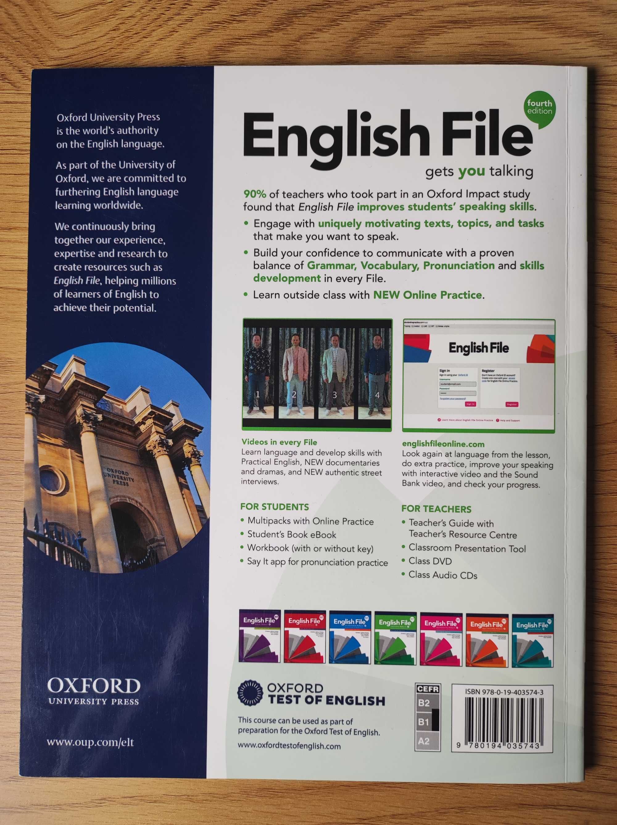 Podręcznik / j. ang. / English File Intermediate Multipack B / OXFORD