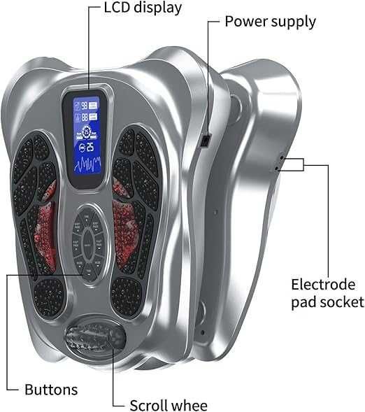 Creliver Medic Plus Stymulator Krążenia Krwi Masażer Stóp EMS (489b)