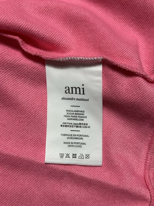 Зіп-Худі Ami Paris Ami De Coeur Zip Hoodie Pink Heart