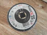 10 x Bosch tarcza listkowa 125mm GR.60 X-LOCK DO METALU