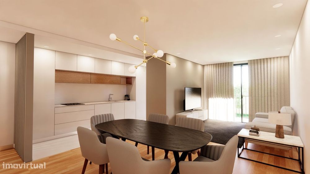 Apartamento T2 em Construção- Esmeriz, Vila Nova de Famalicão