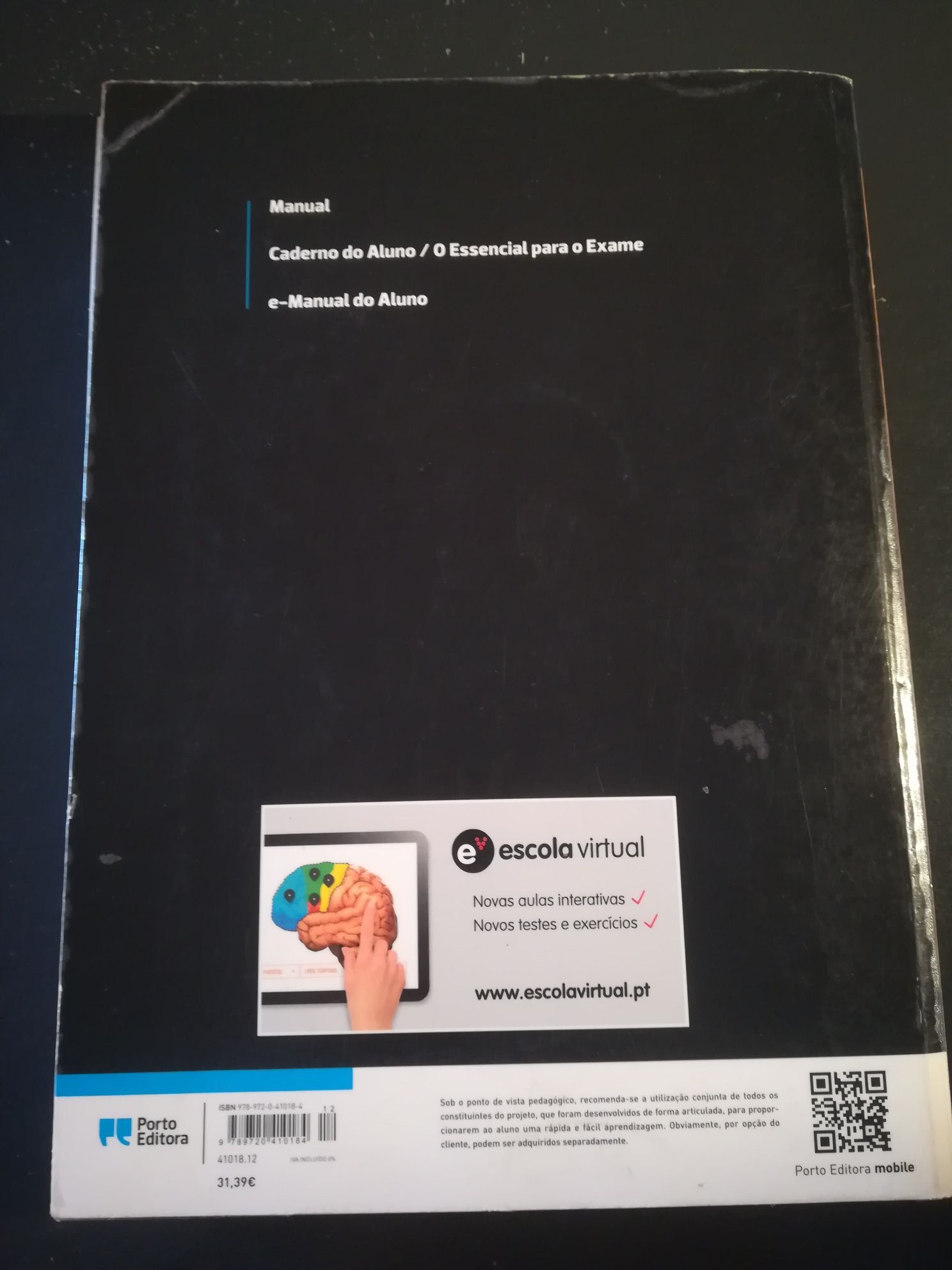 Manual escolar de Filosofia 11º ano + caderno de atividades