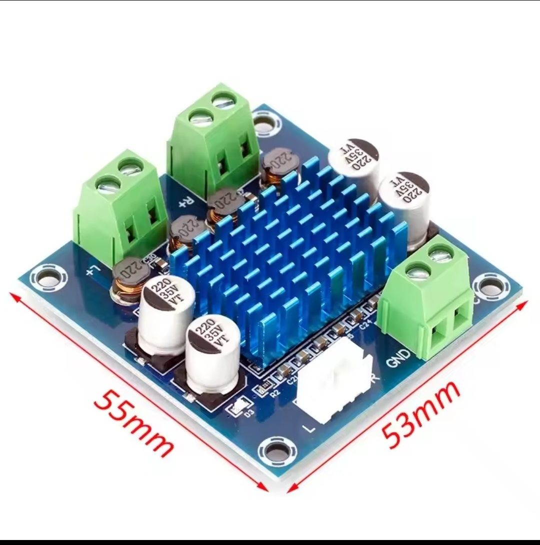 Усилитель мощности TPA3110. Стерео. 2*30 W. DC 8-26V. Усилитель звука