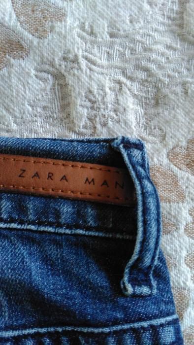 Calças Ganga de homem Tam 40 da Zara Men