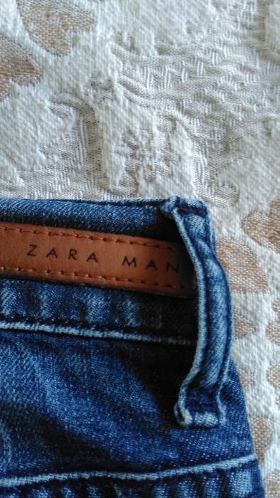 Calças Ganga de homem Tam 40 da Zara Men