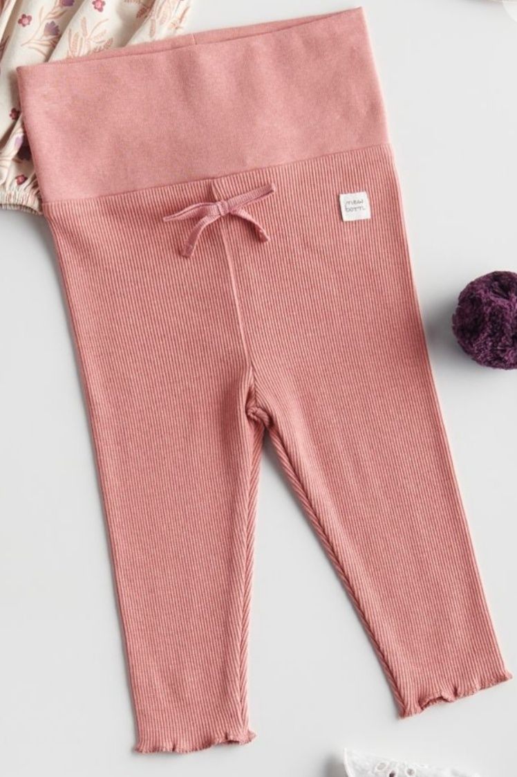 Prążkowane legginsy niemowlęce Reserved 62